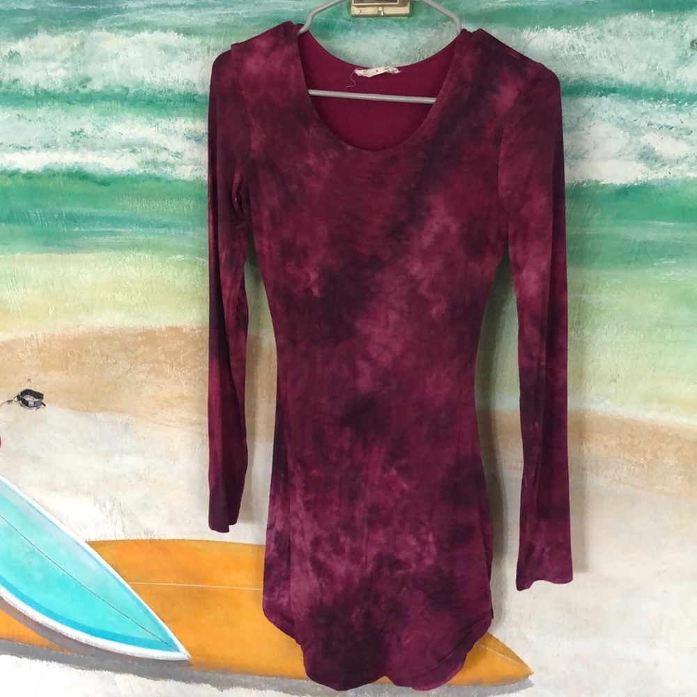 Women's TyeDye Small Snug fitting cute dress